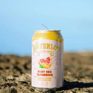 Waterloo Sparkling Water Variety Pack 355ml (TROPICAL-GUAVA-RUBY) 24 pk