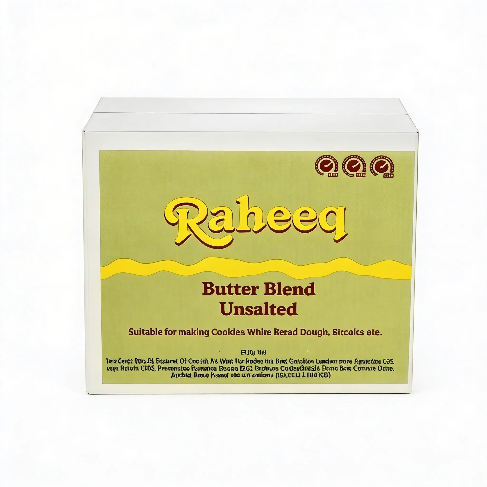 Raheeq Butter Blend Unsalted (25 Kg)