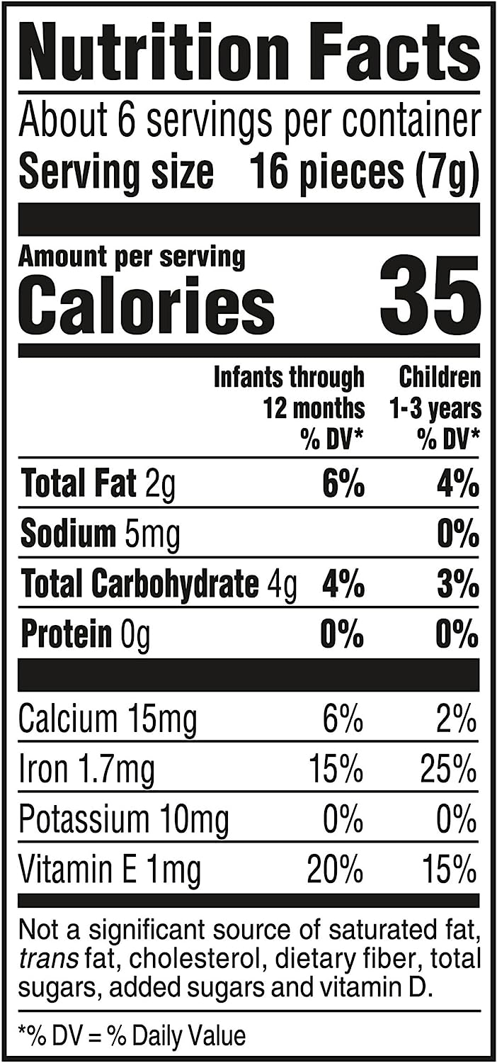 Gerber Lil Crunchies Apple Sweet Potato 42g