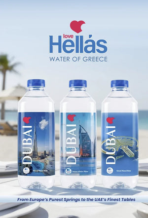 Love Hellas Premium Greek Natural Mineral Still Water - Pack of 24 PET bottle 500ml Palm Jumeirah