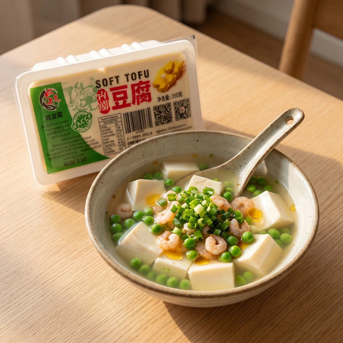 XI SHI Soft Tofu - 4 Pkt (1.4 kg)