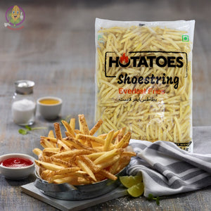Skin On 6mm Coated French Fries