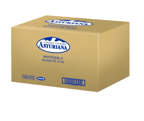 Central Lechera Asturiana Butter Blocks 25Kg