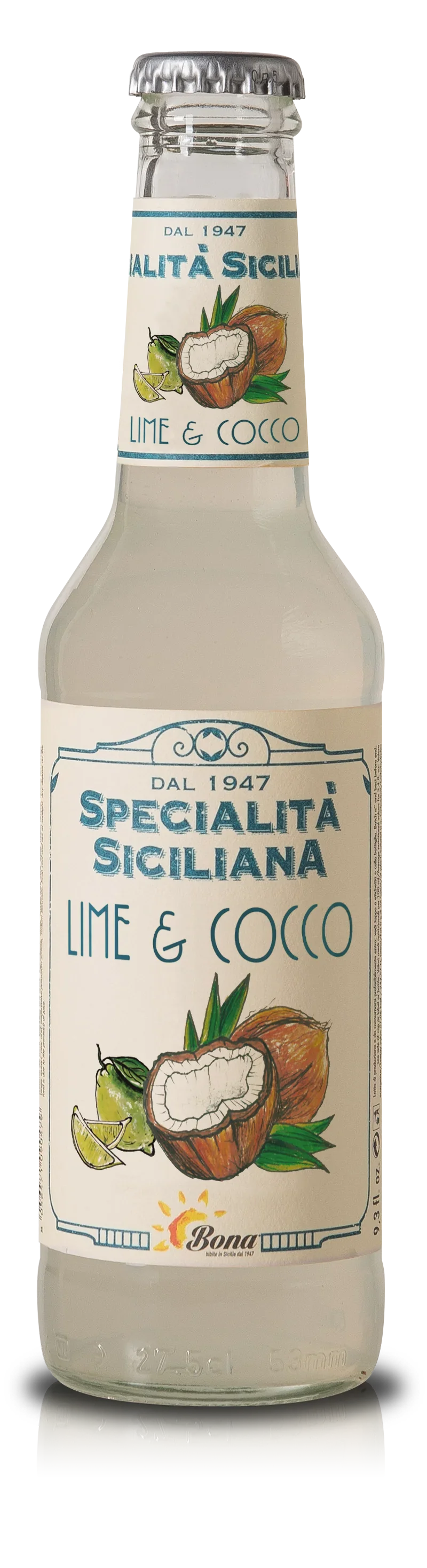 Specialita Siciliana Lime And Cocount Soft Drink