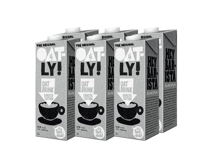 Oatly Barista Edition Oat Drink - 1L 6Pcs