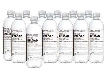 Vitamin Well Drink Reload Lemon and Lime 500ml, Case of 12