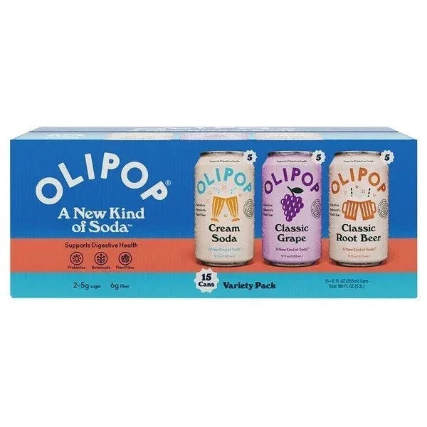 Olipop Variety Pack, A new Kind of Soda