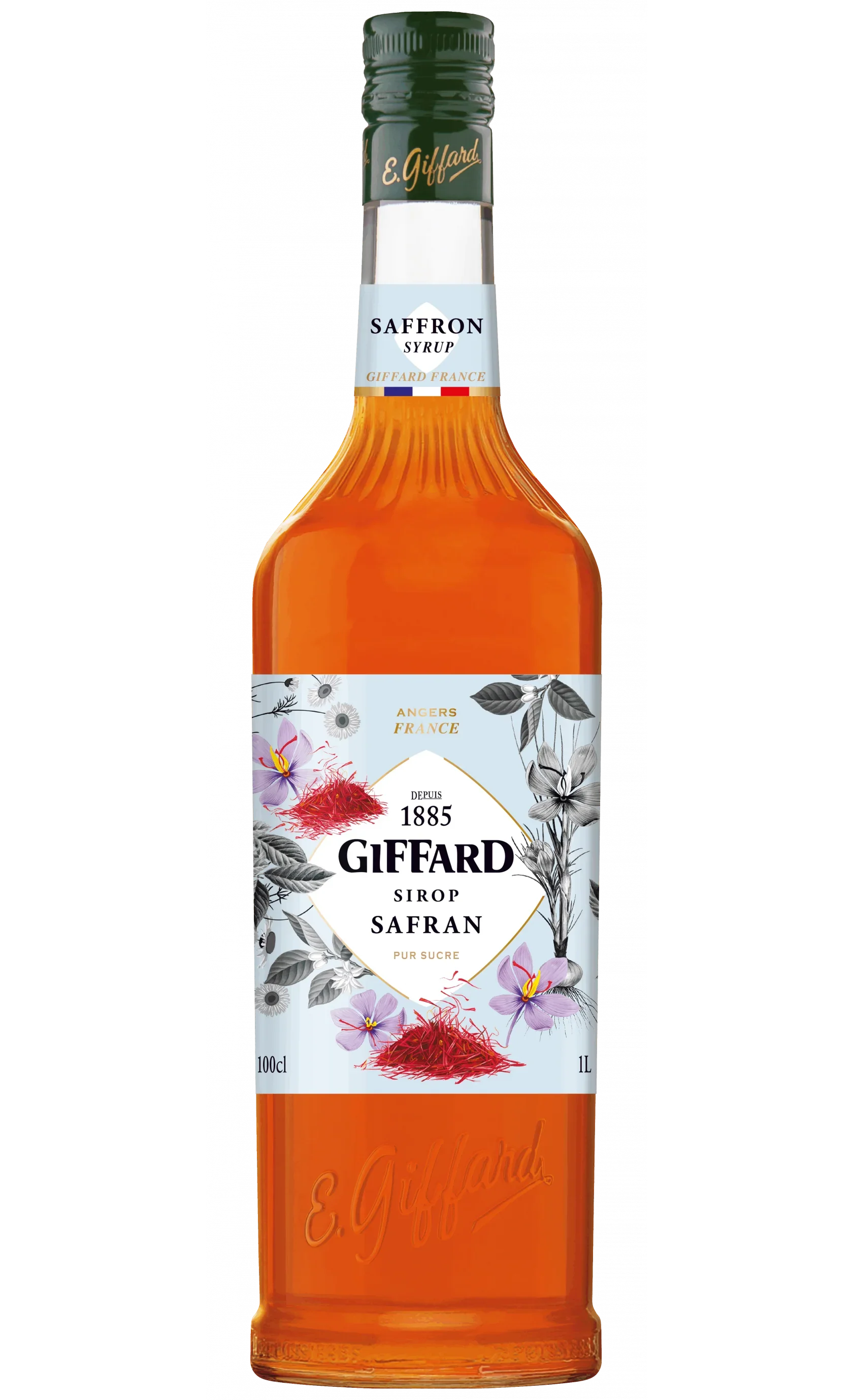 Giffard Saffron Syrup 1L