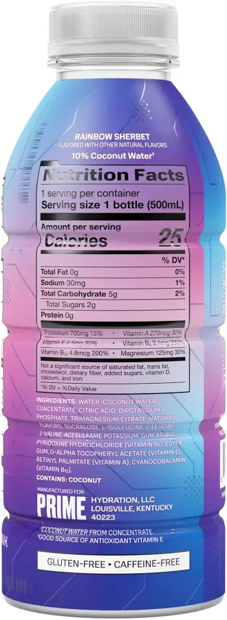 Prime Hydration Drink Future Freeze 355ml