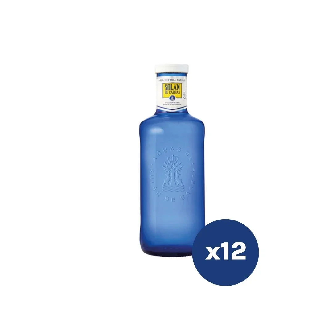 Solan De Cabras Still Water Glass Bottle 500ml (12Pcs)