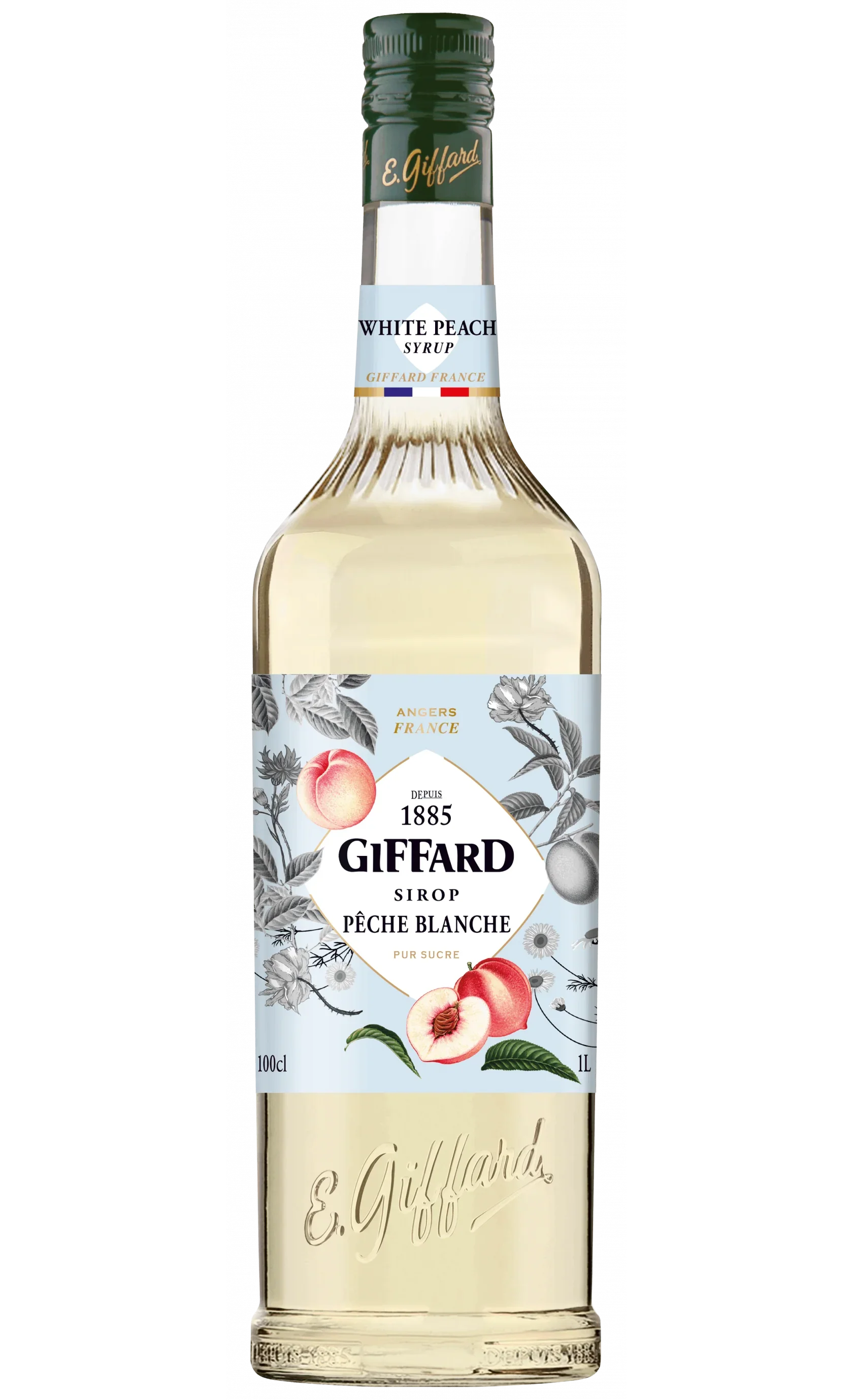 Giffard White Peach Syrup 1L
